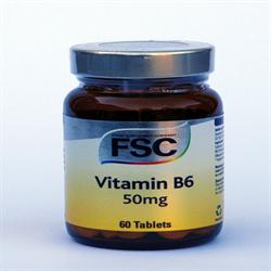 FSC Vitamin B6 100mg 60 Tablets For Discount