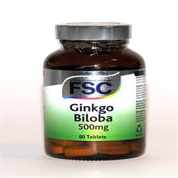 FSC Ginkgo Biloba 500mg 60 Tablets Online