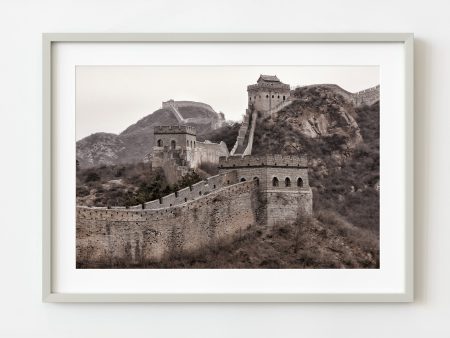 Wall of China in Black and White | Wall Art For Cheap