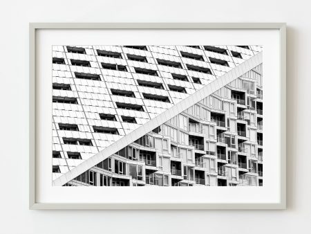 New York City abstract building | Wall Art Discount