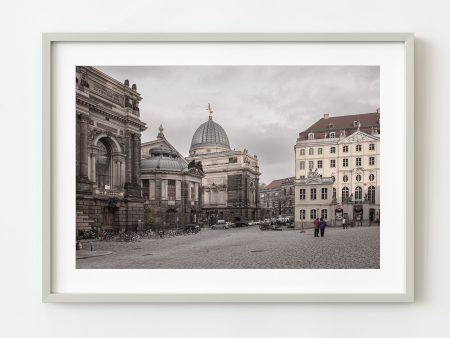 Courtyard with old German buildings | Wall Art Online Sale