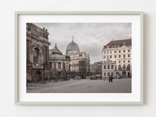 Courtyard with old German buildings | Wall Art Online Sale