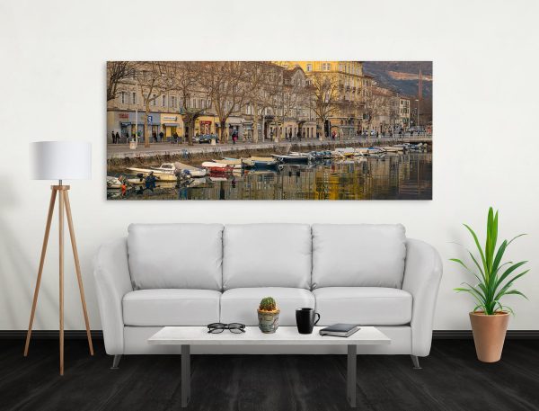 Croatian port city Rijeka | Wall Art Sale