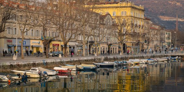 Croatian port city Rijeka | Wall Art Sale