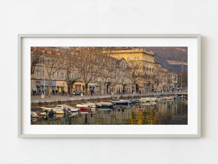 Croatian port city Rijeka | Wall Art Sale