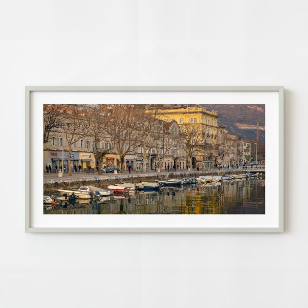 Croatian port city Rijeka | Wall Art Sale