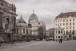 Courtyard with old German buildings | Wall Art Online Sale