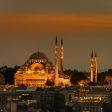 Istanbul Mosque at dusk | Wall Art Online