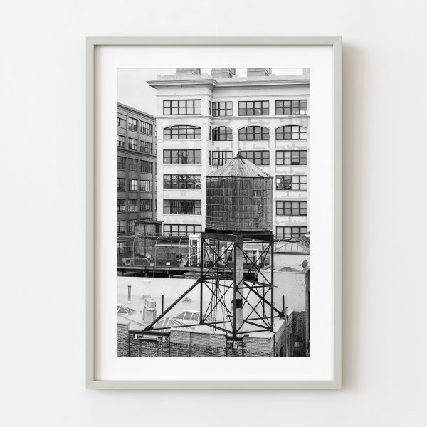 Water tower in New York City | Wall Art Online