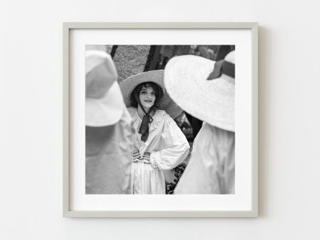 Young beautiful girl at Tuscan Wine Festival | Wall Art Fashion