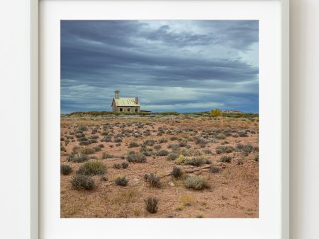 Abandoned Old Schoolhouse American Southwest Timeless Relic | Wall Art For Sale