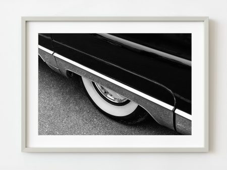 1956 Lincoln Capri Rear Wheel Well  | Wall Art For Cheap