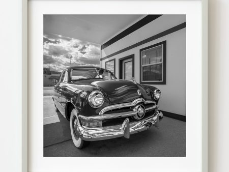 1950 Ford Custom Deluxe on Route 66 | Wall Art Cheap