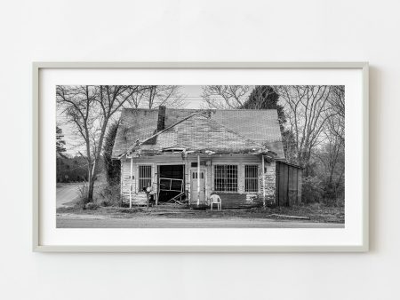 Abandoned Old Home in Rural New York State Black and White | Wall Art Online