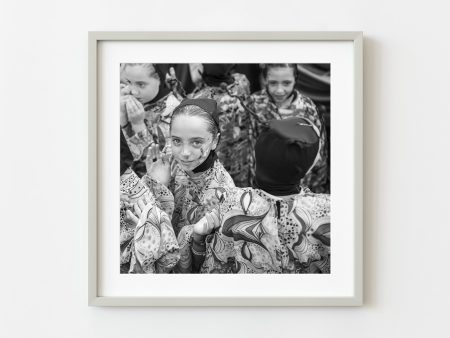 Young girl with face paint at Tuscan Wine Festival | Wall Art Online Hot Sale