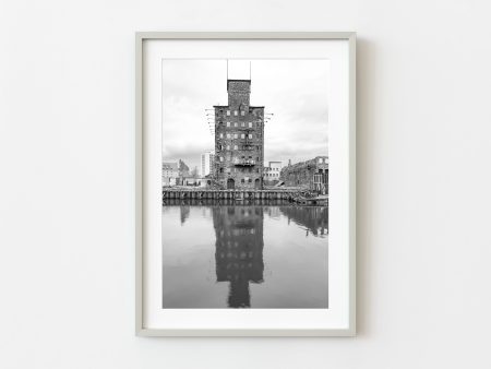 Abandoned Riverfront Building Gdansk Poland Urban Decay | Wall Art Hot on Sale