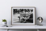 Romanian ladies sitting on a bench | Wall Art Online now