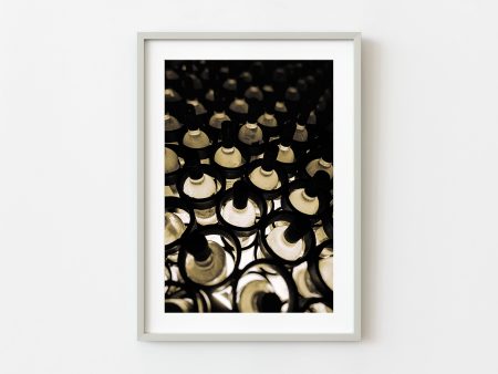 Wine bottles in an old Mexican Cellar | Wall Art Hot on Sale