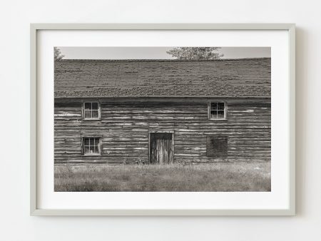 Abandoned Killarney Ontario Storage Building in B&W | Wall Art Supply