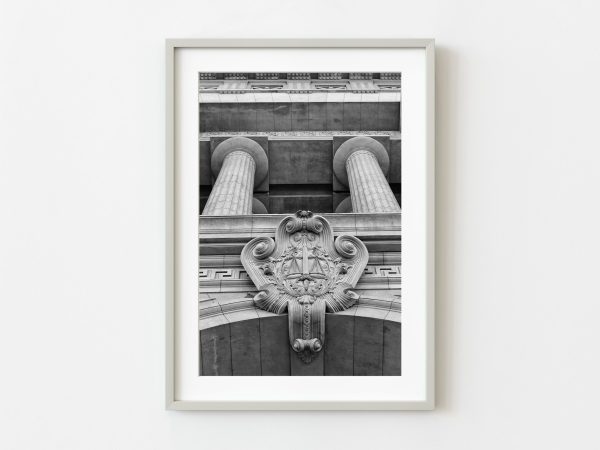 Buenos Aires classical columns architecture detail | Wall Art For Cheap