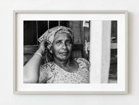 Woman Resting in Her Shop in India | Wall Art Sale