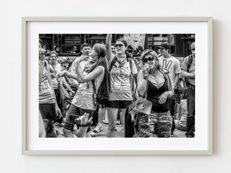 Young female protestors at G20 Summit Toronto Canada | Wall Art Cheap