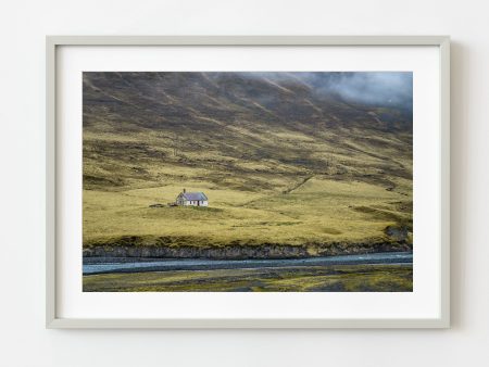 Abandoned old house in the foothills of Iceland | Wall Art Online Hot Sale