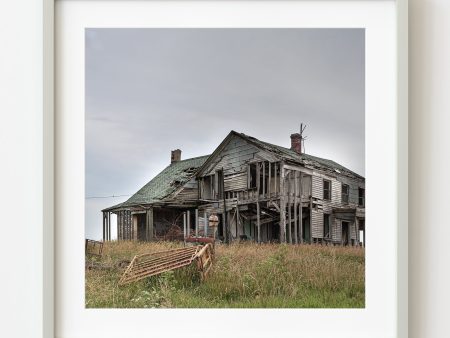 Abandoned Large Farmhouse in Rural Indiana | Wall Art Cheap