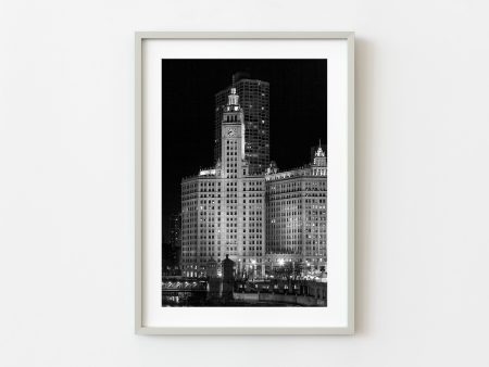 Wrigley Building Chicago at night | Wall Art Online